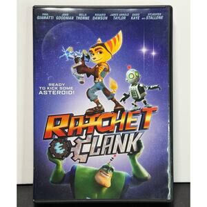 Ratchet & Clank DVD 2016 Animated Movie Sci-Fi Family Adventure PG